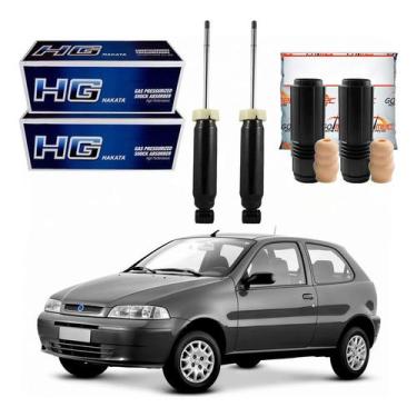 Imagem de Kit Amortecedor Traseiro Palio 1.0 1.3 1.8 2001 A 2004 - Nakata