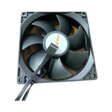 Imagem de Ventilador de resfriamento de CPU 4PIN PWM PC silencioso DC 12V 90mm V