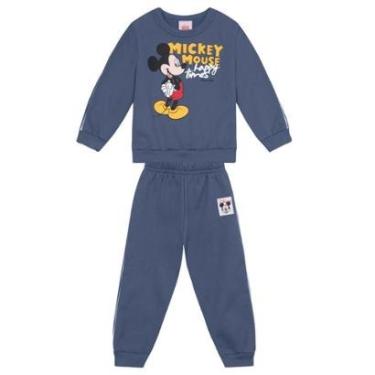 Imagem de Conjunto infantil menino do Mickey Mouse Brandili-Masculino