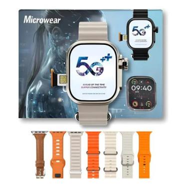 Imagem de Relogio Smartwatch Ultra 3 Ai Android Chip 5g Câmera Wifi Gps Nfc - 01