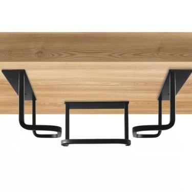 Imagem de Suporte para laptop sob a mesa Teridokor, economizador de espaço de 2,