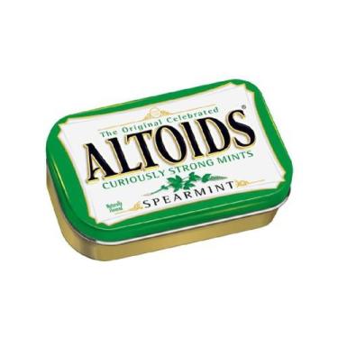 Imagem de Bala Altoids Spearmint Sabor De Hortelã 50g
