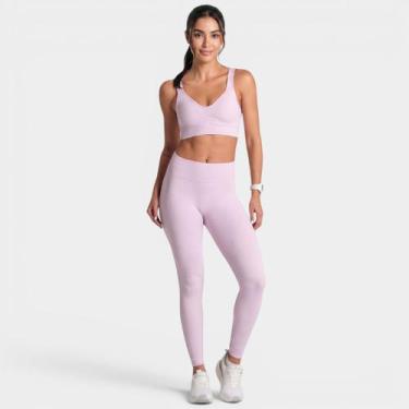 Imagem de Top Esportivo Lupo Af Basic Com Bojo Removível - Lilás - M, M