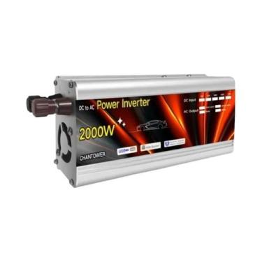 Imagem de Inversor Solar Portátil 12V 220V 500W 1000W 1500W 2000W Transformador 