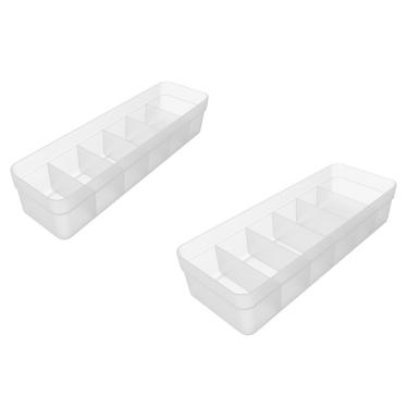 Imagem de Kit Organizador de gavetas colmeia PEQUENO E MÉDIO LOGIC incolor natural OU