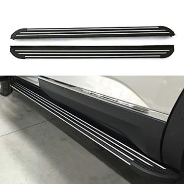 Imagem de UDP 2 peças de placas de corrida fixas barra de proteção Nerf para Volkswagen VW Atlas 2018 2019 2020