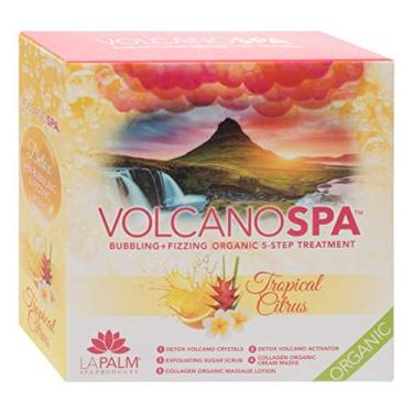 Imagem de La Palm Kit de pedicure Volcano Spa de 5 passos (citrus tropical)