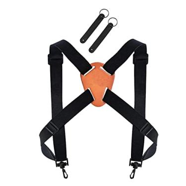 Imagem de Bothyi Correia de Arnês de Binóculos Ajustável, Arnês de Câmera Dupla, Alça de Peito para Câmera Profissional para Esportes Ao Ar Livre, Fotógrafos de Viagem