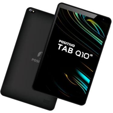 Imagem de Tablet Positivo Tab Q10-2° Geração - 4GB RAM 128GB, Tela 10,1" HD IPS, Câmera Fronta 2MP + Selfie 5MP, 4G, Wi-Fi, Android 12 - Preto