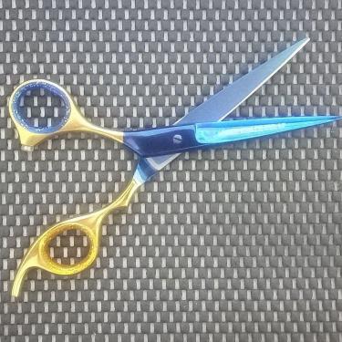 Imagem de Kit de Tesoura Rana 6.5" para Canhoto - Corte + Desfiadeira