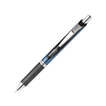 Imagem de Pentel BLN77A EnerGel RTX caneta de gel líquido retrátil, 0,7 mm, agulha, preto/cinza brl, tinta preta