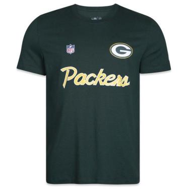 Imagem de Camiseta New Era All Core Green Bay Packers NFL Verde-Masculino
