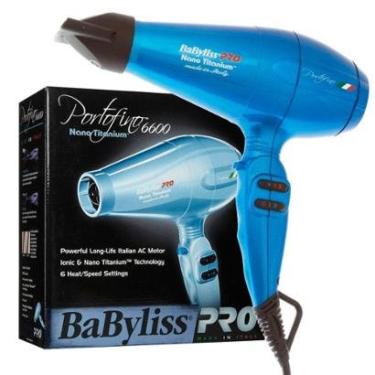 Imagem de Secador Babyliss Pro Nano Titanium Porto Fino 6600 – 2000 W Azul***-Unissex