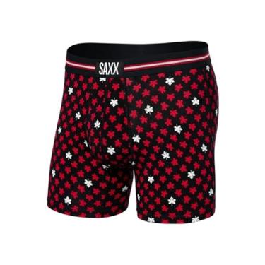 Imagem de SAXX Underwear Co. Vibrador super macio, Folha de bordo - preta, M