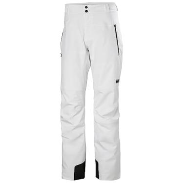 Imagem de Helly-Hansen Calça de esqui masculina Alpha LIFALOFT isolada, 001 branca - 2GG