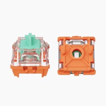 Imagem de GATERON Interruptores magnéticos de teclado Fox, pré-lubrificados de fábrica lineares, configurados livremente, interruptores de teclas pré-viagem para teclado mecânico (70 peças)