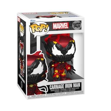 Imagem de Funko POP Marvel: Carnageized - Iron Man - Marvel Comics - Collectable Vinyl Figure - Gift Idea - Official Merchandise - for Kids & Adults - Comic Books Fans - Model Figure for Collectors