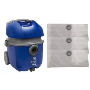 Imagem de Saco Descartável Aspirador De Pó Electrolux Flex 1400 FleN FlexS Com 3