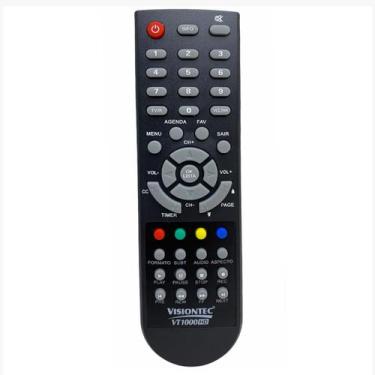 Imagem de Controle Remoto Receptor Vt1000Hd Visiontec Original