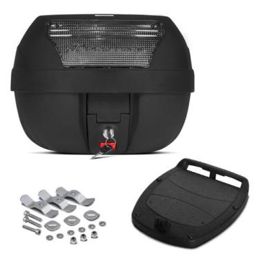 Imagem de Baú Bauleto De Moto 28 Litros Pro Tork Com  Base Xtz 150 Crosser, ÚNIC