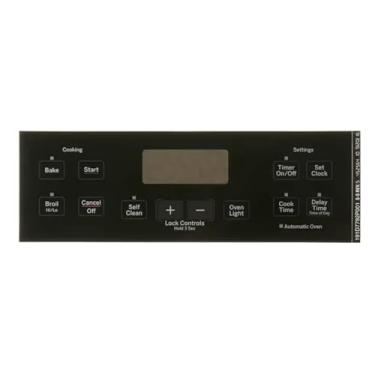 Imagem de Placa frontal WB27T11511 compatível com GE Electric Ranges - Budora - AP5803548, 3026233, PS8767127