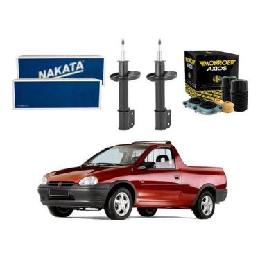 Imagem de Kit Amortecedor Dianteiro Corsa Pick Up 1.6 1995 A 2003 - Nakata