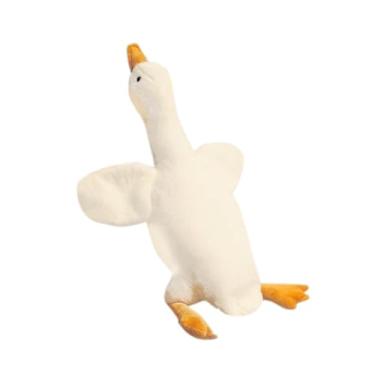 Imagem de TTETTZ Adorável Ganso de Pelúcia, Brinquedo de Pelúcia de Patos Fofos, Brinquedo de Pelúcia de Pato Animal, Presente para Amigos, Família, Branco