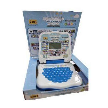 Imagem de Notebook Infantil Educativo Interativo  2/1Inglês E Português AZ - Toy