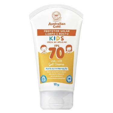 Imagem de Protetor Solar Infantil Australian Gold Kids FPS70, 120g