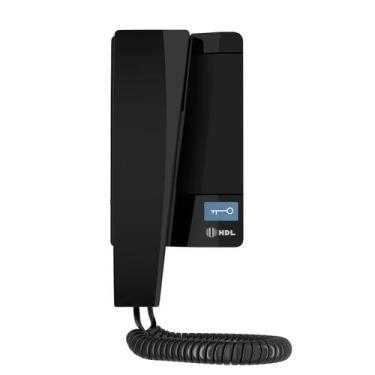 Imagem de Monofone Interfone HDL Advance Extensão de Áudio Com 1 Botão, Preto