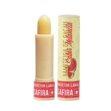 Imagem de Protetor Labial Manteiga De Cacau Sabor Melancia Safira - SAFIRA COSMÈ
