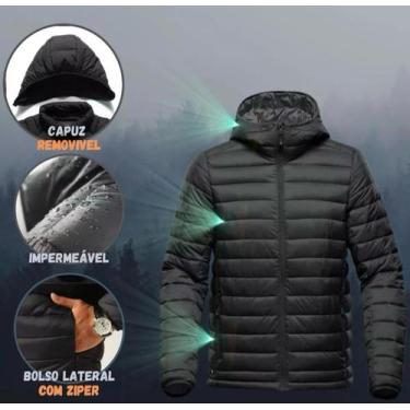 Imagem de Bobojaco Jaqueta Gominho Puffer Nylon Acolchoada Top Capuz - Vmong, Pr