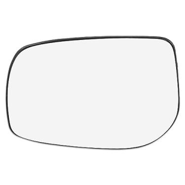 Imagem de X AUTOHAUX Espelho retrovisor esquerdo do carro aquecido vidro com placa de suporte 879090D260 para Toyota Yaris 2006