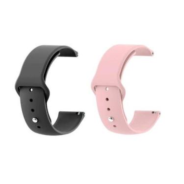 Imagem de Kit Pulseira 22mm Silicone Sport Para Relógio e Smartwatch - Poolsy, P
