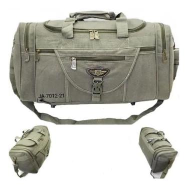 Imagem de Mala De Mão Viagem Grande De Lona Kvn 50 L, Bege