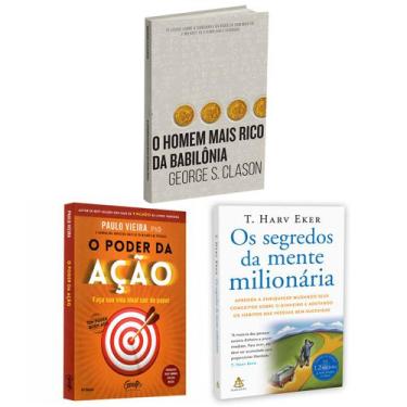 Imagem de Kit 3livros, O poder da Ação + O Homem Mais Rico da Babilônia + Os Seg