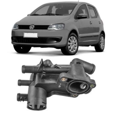 Imagem de kit cavalete de agua 3 saida com cano de agua gol g5 fox voyage - MG m