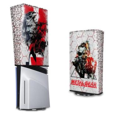 Imagem de Capa Compatível PS5 Pro Anti Poeira Vertical - Metal Gear Solid - Pop 