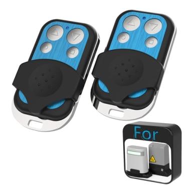 Imagem de Blütezeit Controle remoto para abridor de portão deslizante automático ME-GO & ME-BG (placa de 32 bits), acessório de hardware de motor de portão de entrada de 433 MHz, 2 peças