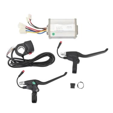 Imagem de Kit Controlador de Bicicleta Elétrica 36v 1000w Controlador Polegar Acelerador e Alavanca de Freio Duplo para Scooter Elétrico Motocicleta
