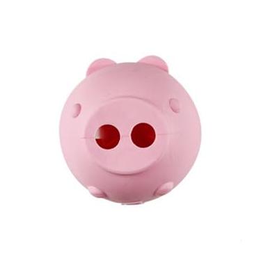 Imagem de Brinquedo Mordedor Interativo Bolinha Billy Porco - Porta Petiscos - Brinquedo de Borracha - Para Cachorros - Tam. P - Petiko