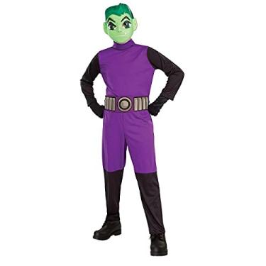 Imagem de Rubies Child's Teen Titans Go Movie Costume Beast Boy, Medium