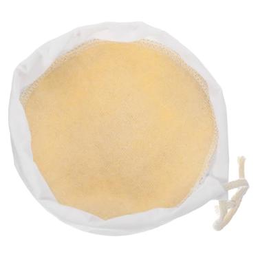 Imagem de HARFINGTON Polidor de carro almofada de polimento de lã sintética capa de polimento para polimento de 12,7 a 15,2 cm, polidor de bonés, bege