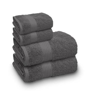 Imagem de Jogo de Toalha Banhão Indiana Intense 100% Algodão 4 Peças Gramatura 6