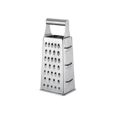 Imagem de Ralador de Queijo Legumes Frutas 4 Faces Aço Inox - MEK