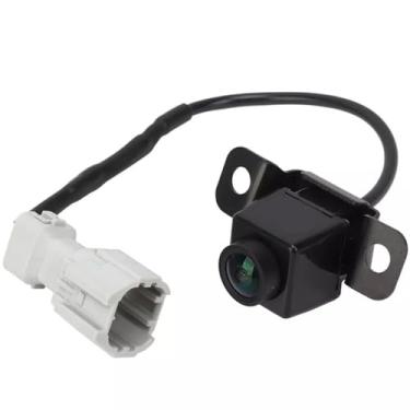 Imagem de Superall 95760-2V100 Câmera de backup retrovisor para Hyundai Veloster 1.6L-l4 2012 2013 2014 2015 2016 2017 Câmera traseira de retrovisor auxiliar de substituição 95760-2V100, 590-4855