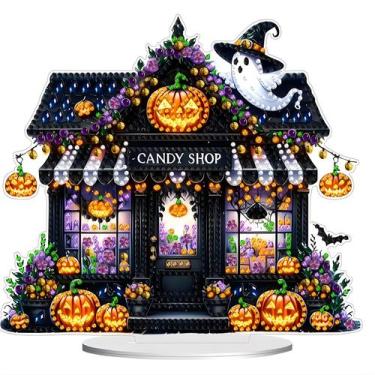Imagem de Kit de Pintura de Diamantes JJFox DIY - Tema Halloween Candy