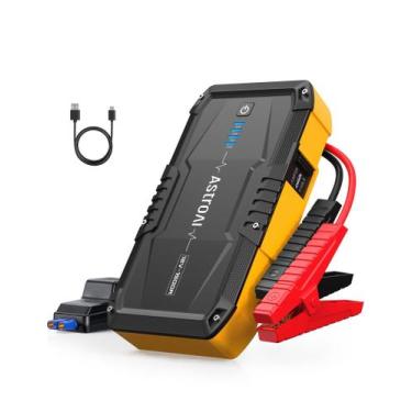 Imagem de Jump Starter AstroAI S8 1500A - Bateria para Carros a Gasolina (até 6.