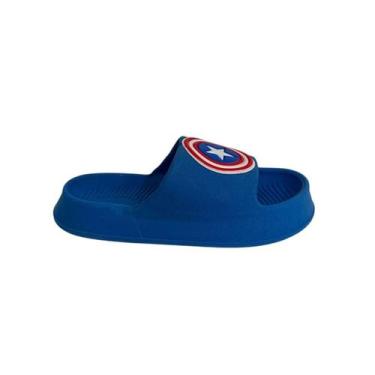 Imagem de Chinelo Infantil Slide Menino Nuvem Leve Varios Personagens - Delite, 