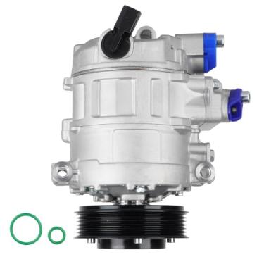 Imagem de TadaMark Compressor de ar condicionado AC com embreagem para Audi A3 2.0L 2006-2007 Apto para VW para Beetle 1.8L 2014 2015 para Tiguan 2009-2017 para Jetta 2006-2016